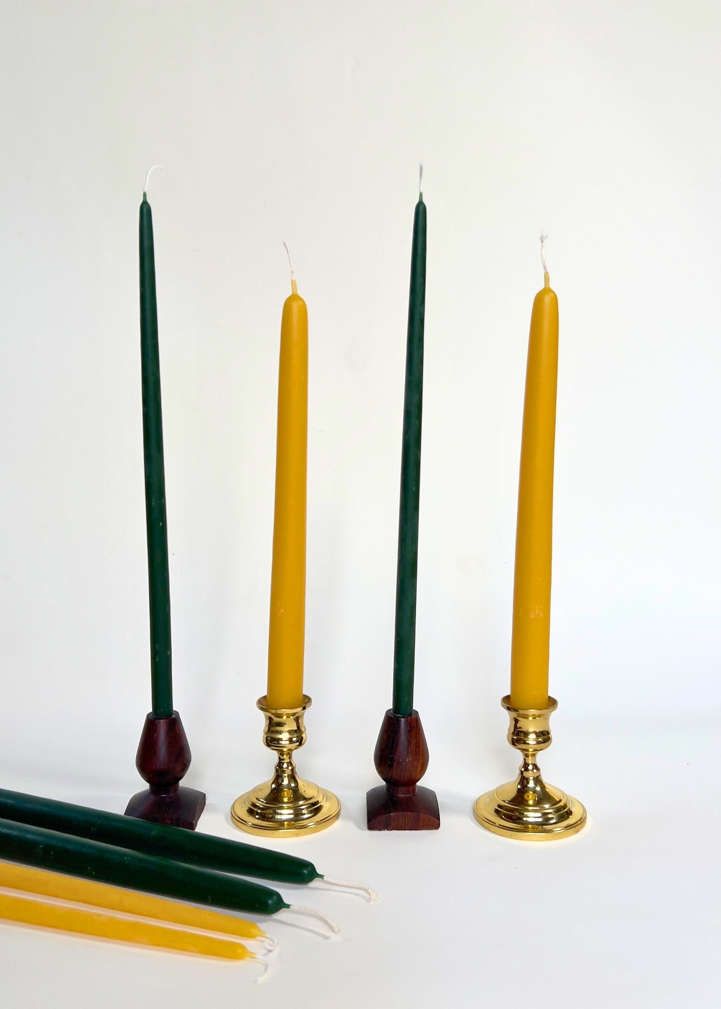 Hand-Dipped Beeswax Candles