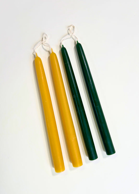 Hand-Dipped Beeswax Candles